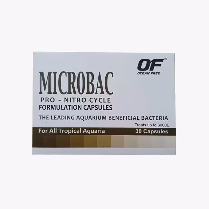 مکمل آکواریوم اوشن فری (Ocean Free) کپسول باکتری ساز 30 تا کپسول