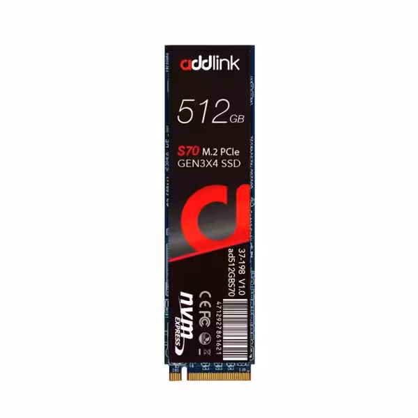 اس اس دی ادلینک Addlink S70 Lite 512GB NVMe M.2