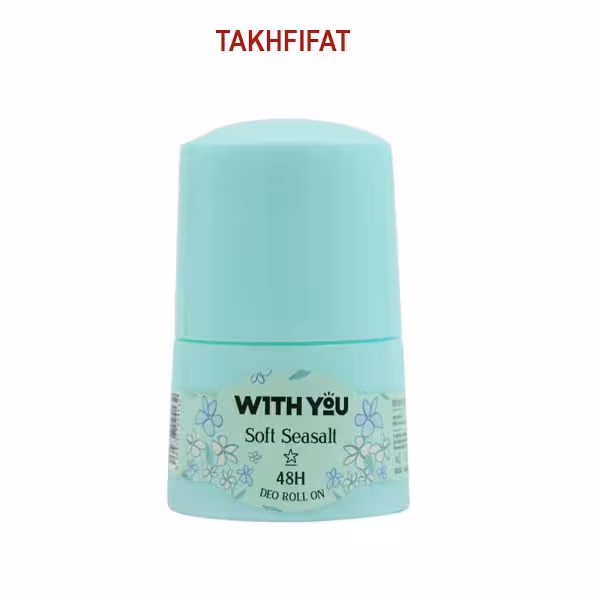 مام رول ضد تعریق ویت یو مدل Soft Seasalt حجم 50 میلی لیتر ( With You Soft Seasalt Deo Roll On 50ml )