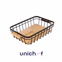 سبدنان بزرگ مستطیل -چوبUN-2905