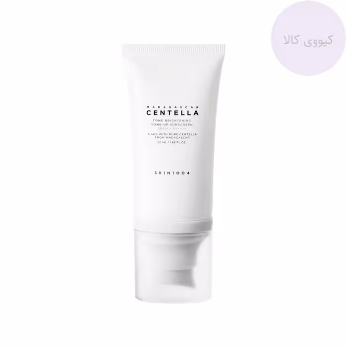 ضد آفتاب روشن کننده تون آپ سنتلا اسکین skin 1004 تون برایتنینگ tone brightening