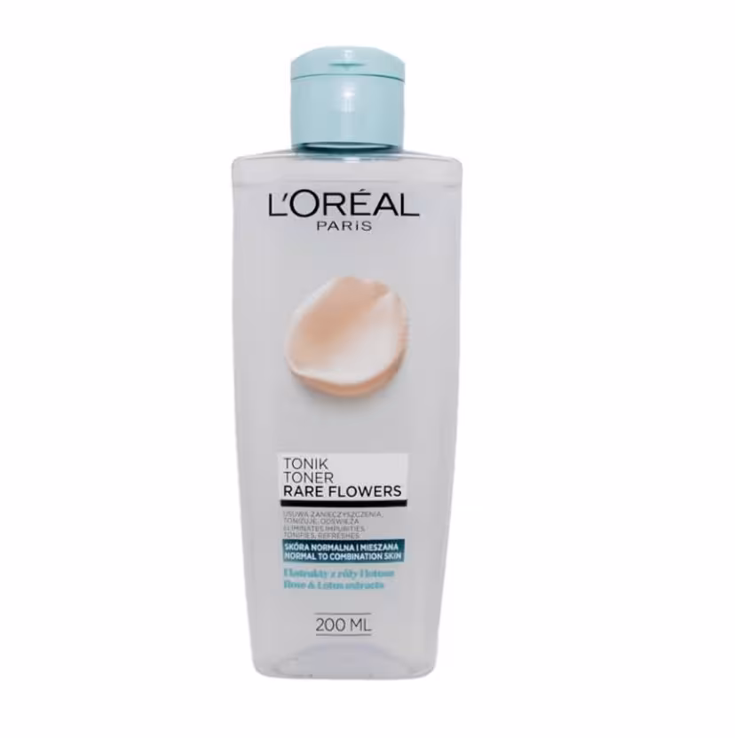 تونر پوست نرمال تا مختلط Rare Flowers لورآل 200ml
