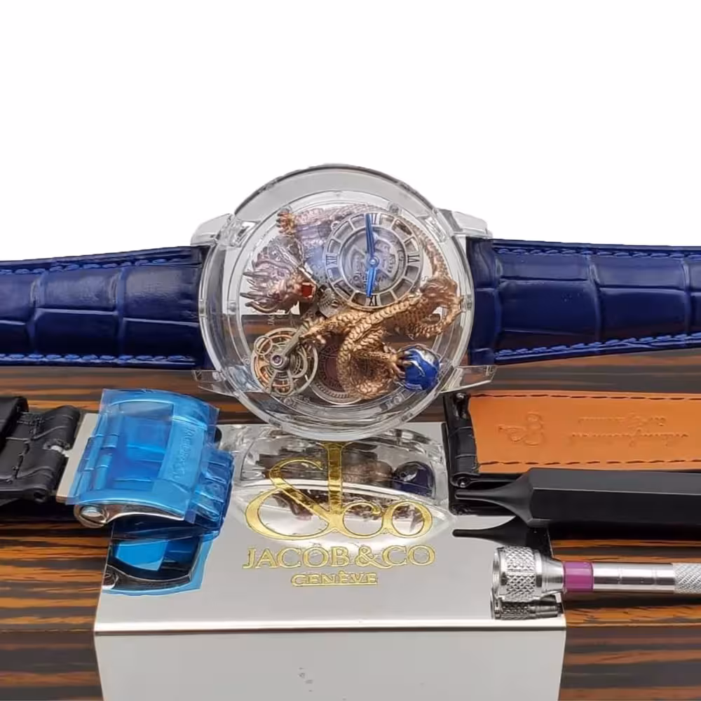 ساعت مچی مردانه جاکوب اژدها Jacob&Co Astronomia Dragon 3435Q