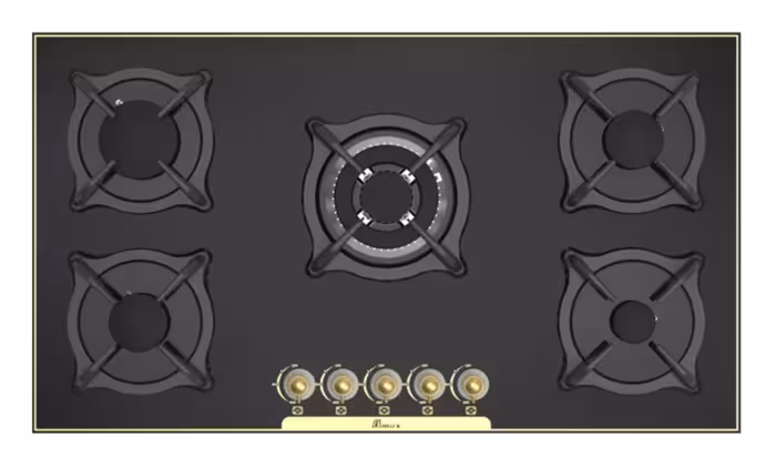 اجاق گاز صفحه ای بیمکث مدل 5087 طلایی