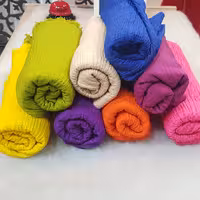 شال پلیسه تک رنگ دور دوخت ریشه سوزنی درجه یک کیفیت عالی