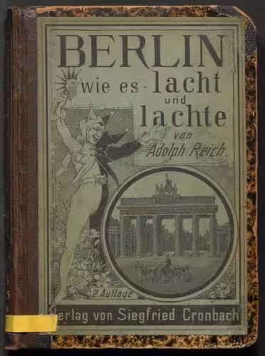 خرید و دانلود نسخه کامل کتاب Berlin wie es lacht - und lachte. Geschichten aus dem alten und neuen Berlin