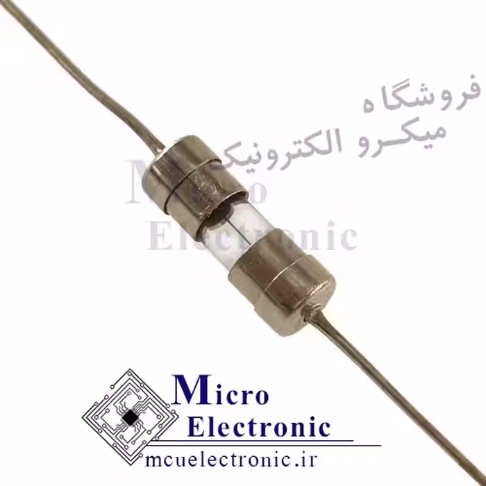 فیوز شیشه ای 3.6×10 سیم دار 5A