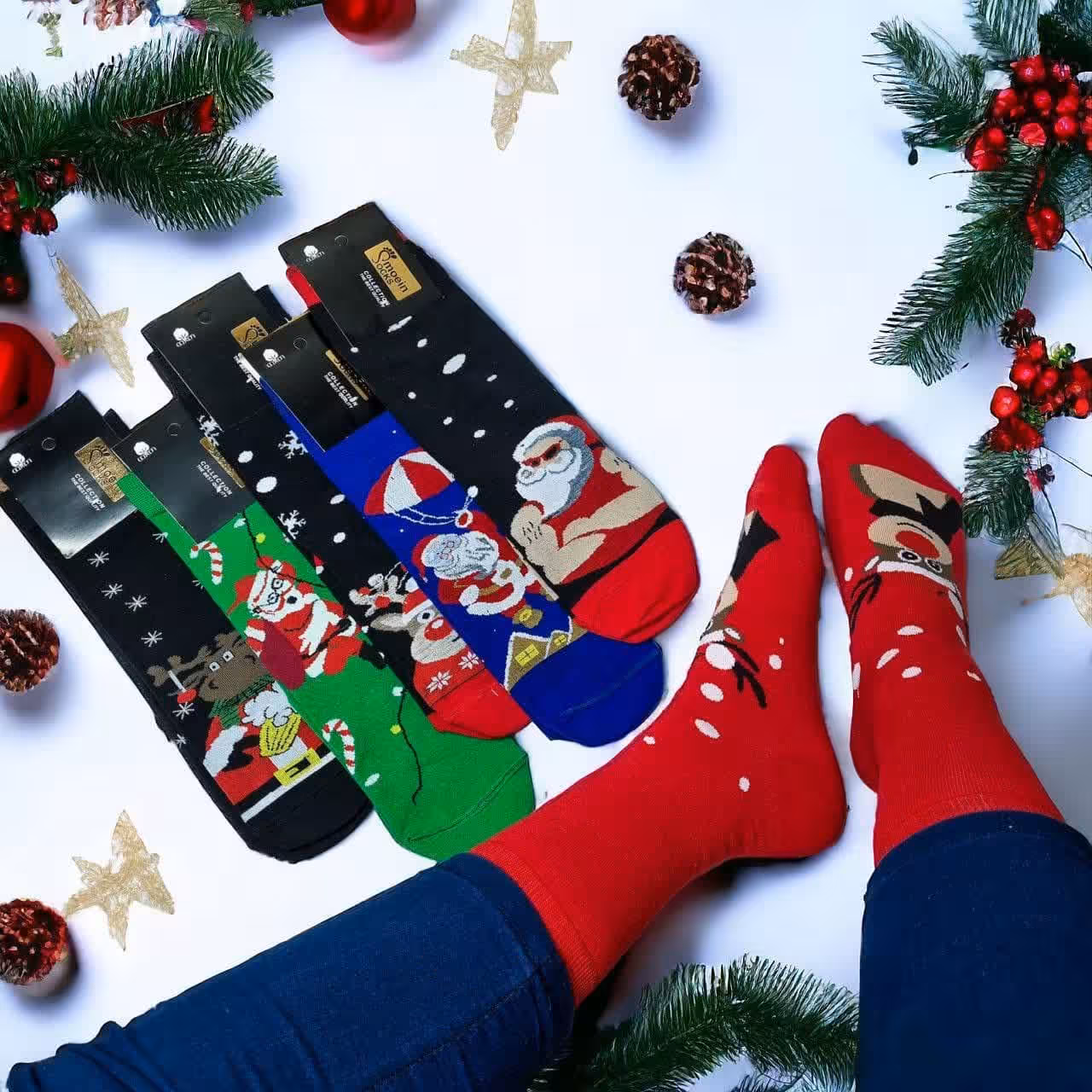 جوراب کریسمسی