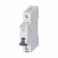 کلید مینیاتوری تک پل 16 آمپر زیمنس مدل 5SL6-1P-B16-6K