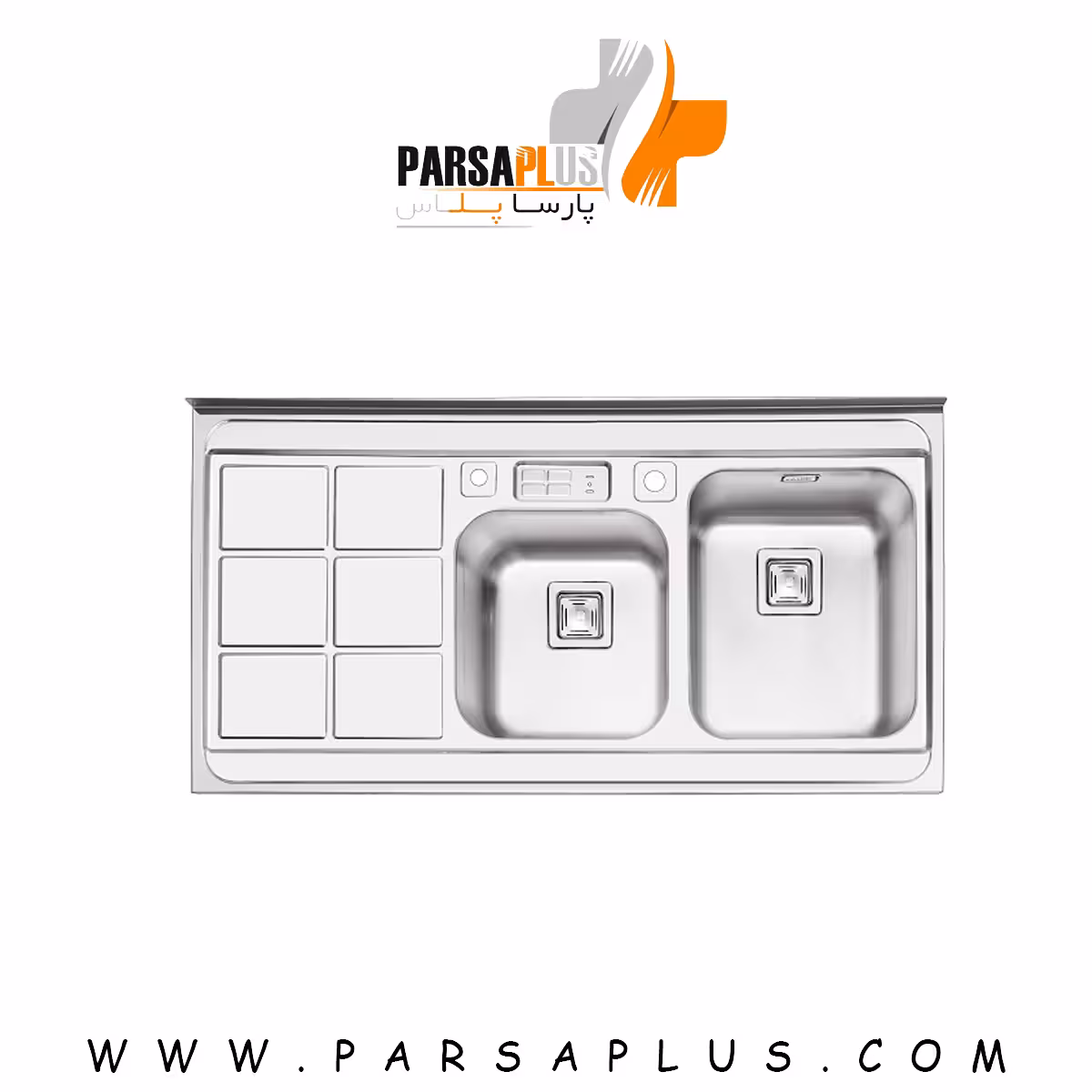 سینک روکار ایلیا استیل مدل 1065