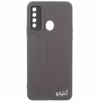 قاب ژله ای Porsche Design محافظ لنزدار مناسب برای Samsung A20s-خاکستری