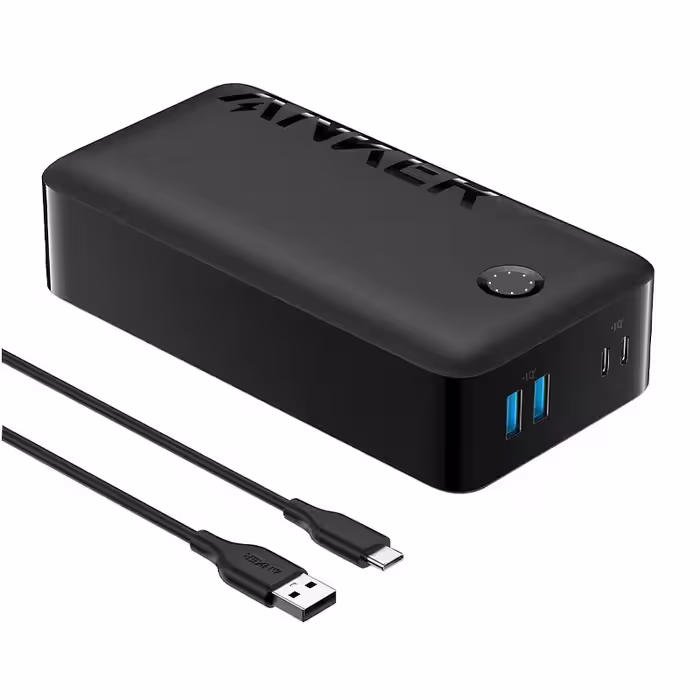 پاوربانک انکر مدل ANKER PowerBank 26800 45W   powerport 30W (B1376)