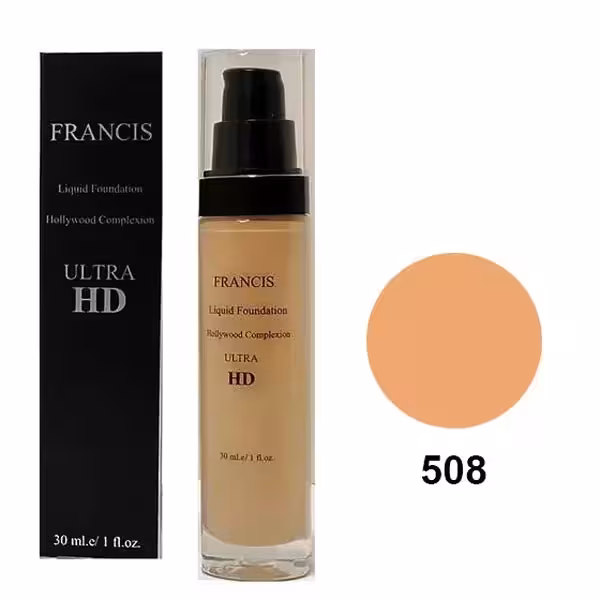 کرم پودر فرانسیس مدل Ultra HD شماره 508 هالیوودی