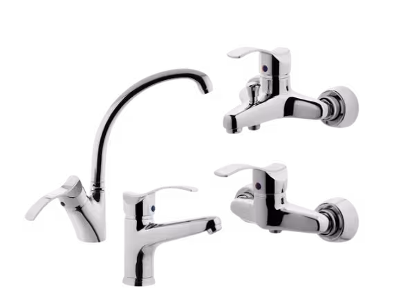 ست شیرآلات البرز روز مدل موج