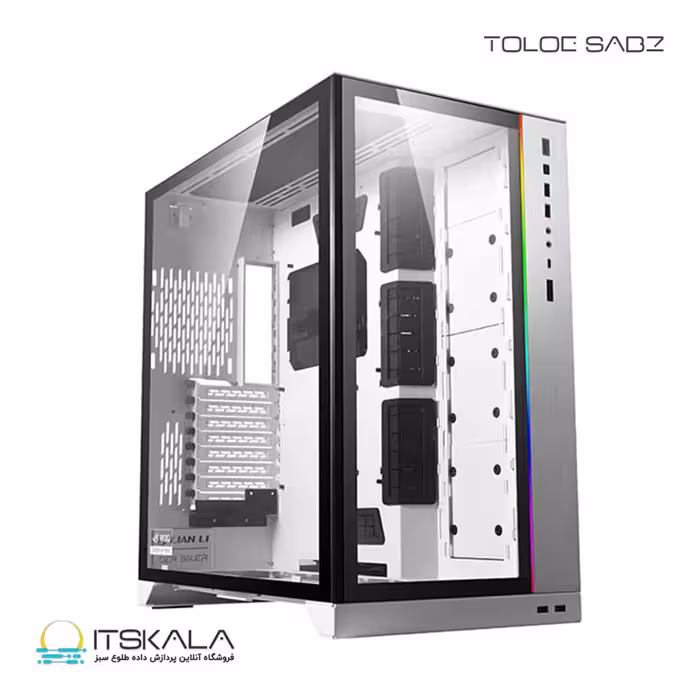 خرید کیس لیان لی مدل LIAN LI O11 Dynamic XL ROG White | ITSKALA
