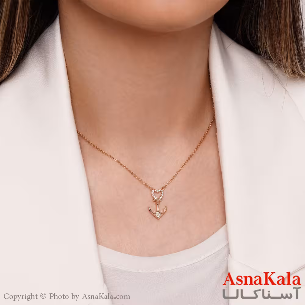 گردنبند ژوپینگ مدل لنگر Xuping Necklace Anchor کد GNB16176W