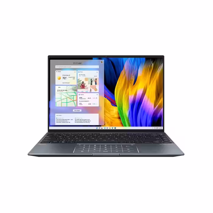 لپ تاپ 14 اینچی ایسوس مدل ZenBook 14X UX5401ZA با پردازنده Core i7 12700H رم 16GB حافظه 512GB SSD گرافیک Intel