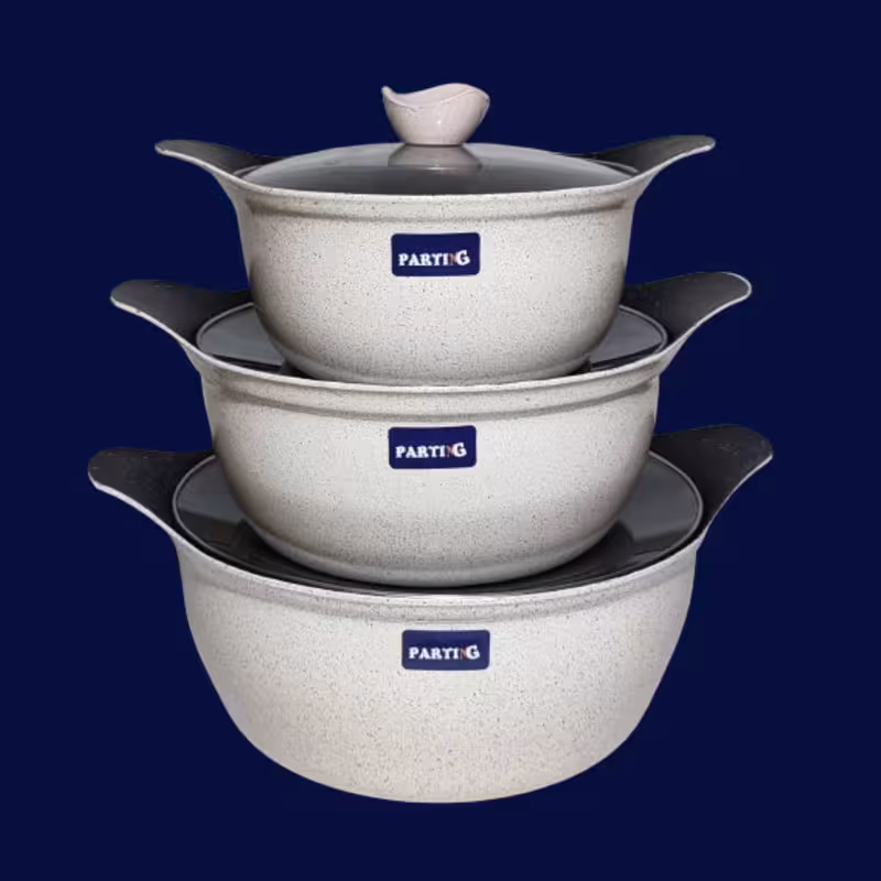 سرویس قابلمه 6 پارچه پارتینگ مدل PA123 | کالا مکس