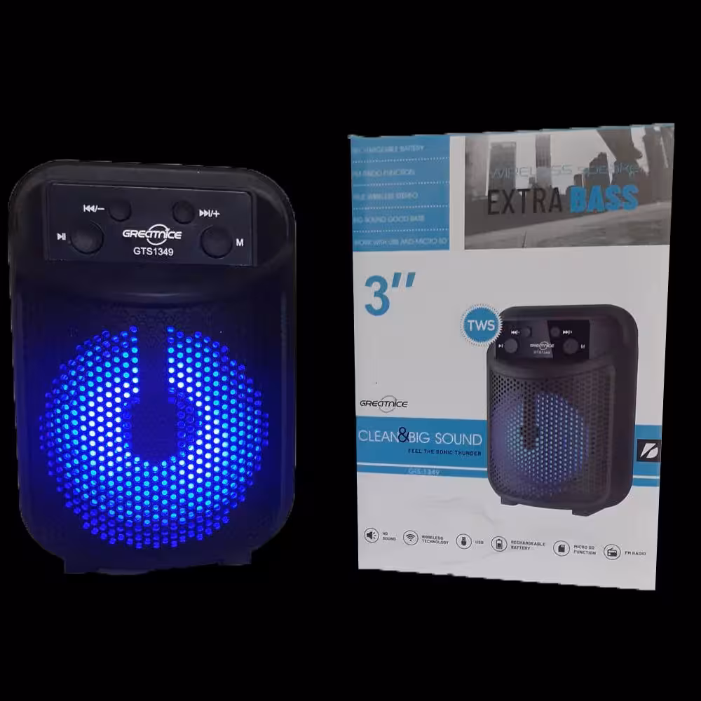 اسپیکر بلوتوثی قابل حمل مدل GTS-1349