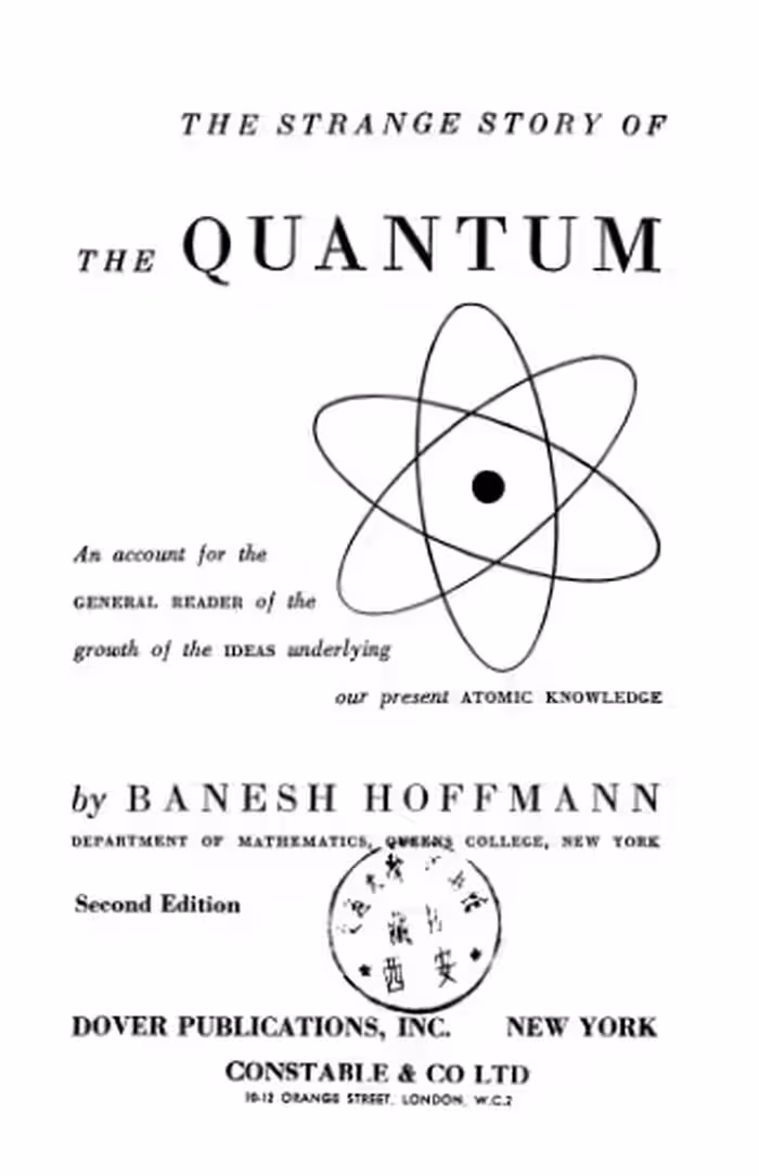 خرید و دانلود نسخه کامل کتاب Strange Story of the Quantum