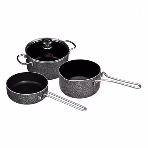 سرویس 4 پارچه پیرکس سیسمونی تفلون تابان (سایز قدیم)