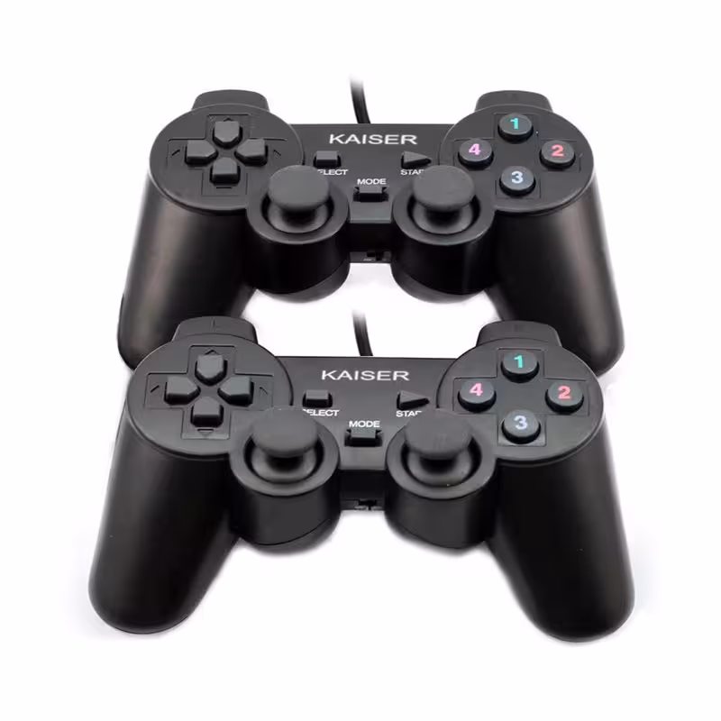 دسته بازی دوبل شوک دار کایزر مدل K-504