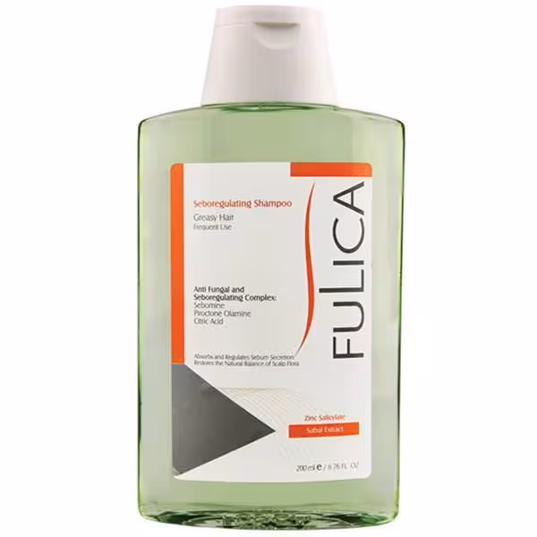 شامپو مخصوص موهای چرب فولیکا Fulica Seboregulating Shampoo