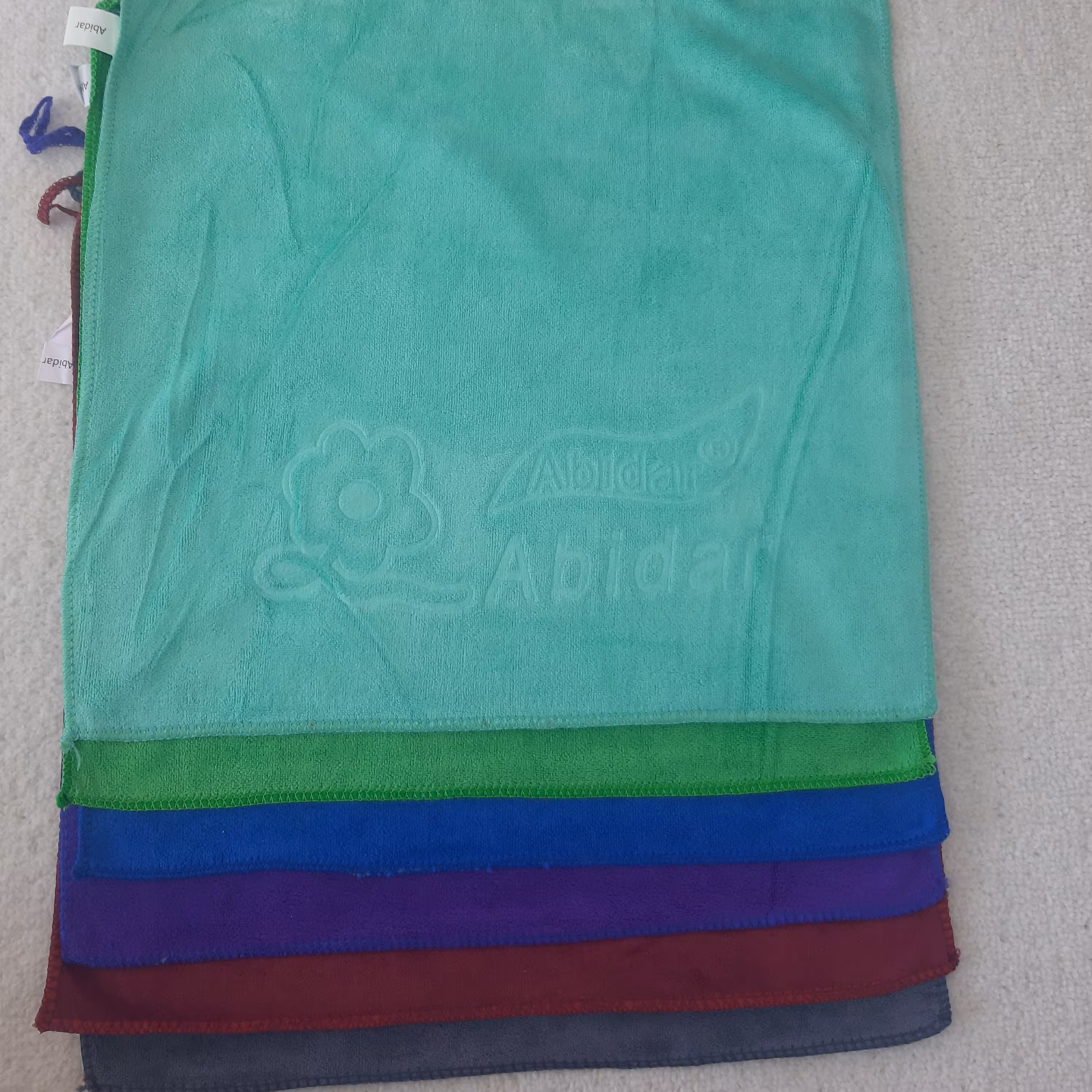 دستمال حوله ای نانو12 عددی اندازه 35در35 وزن 46 گرمی ارسال رایگان