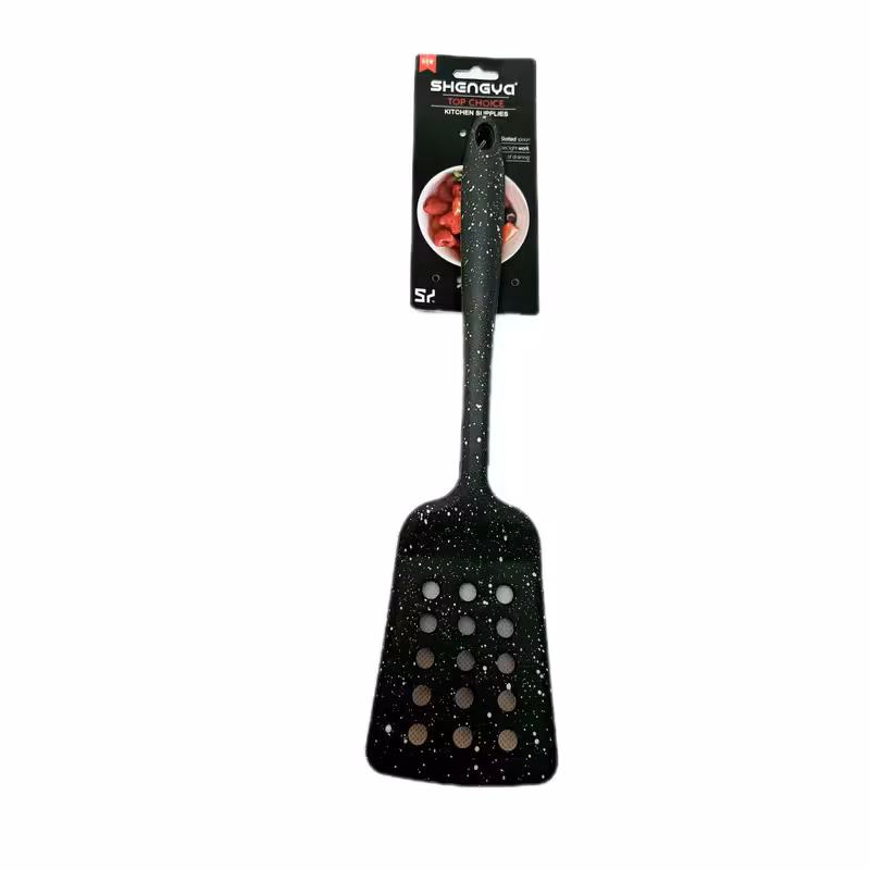 کفگیر شنگیا مدل سیلیکونی سوراخ دار کهکشانی کد NEW11 | کالا مکس