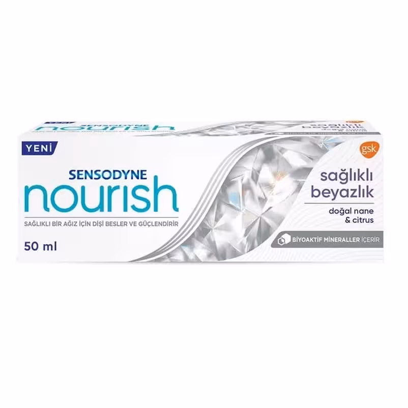 خمیر دندان سنسوداین SENSODYNE مدل Nourish حجم 50 میل