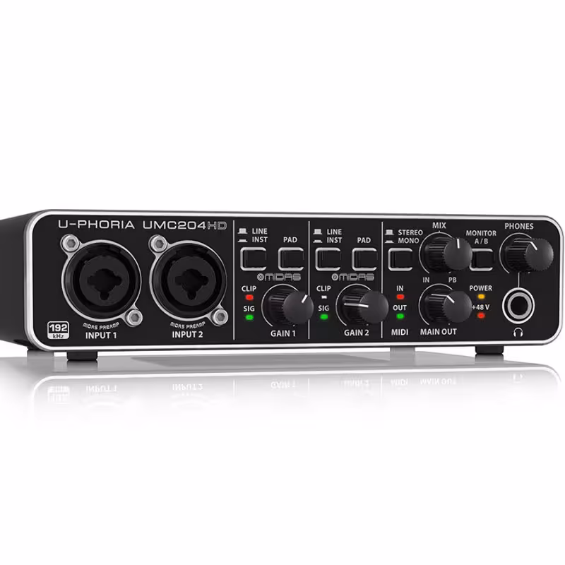 کارت صدا Behringer UMC204HD