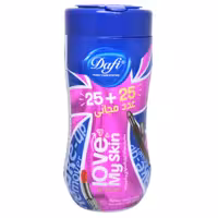 دستمال مرطوب استوانه ای پاک کننده آرایش دافی