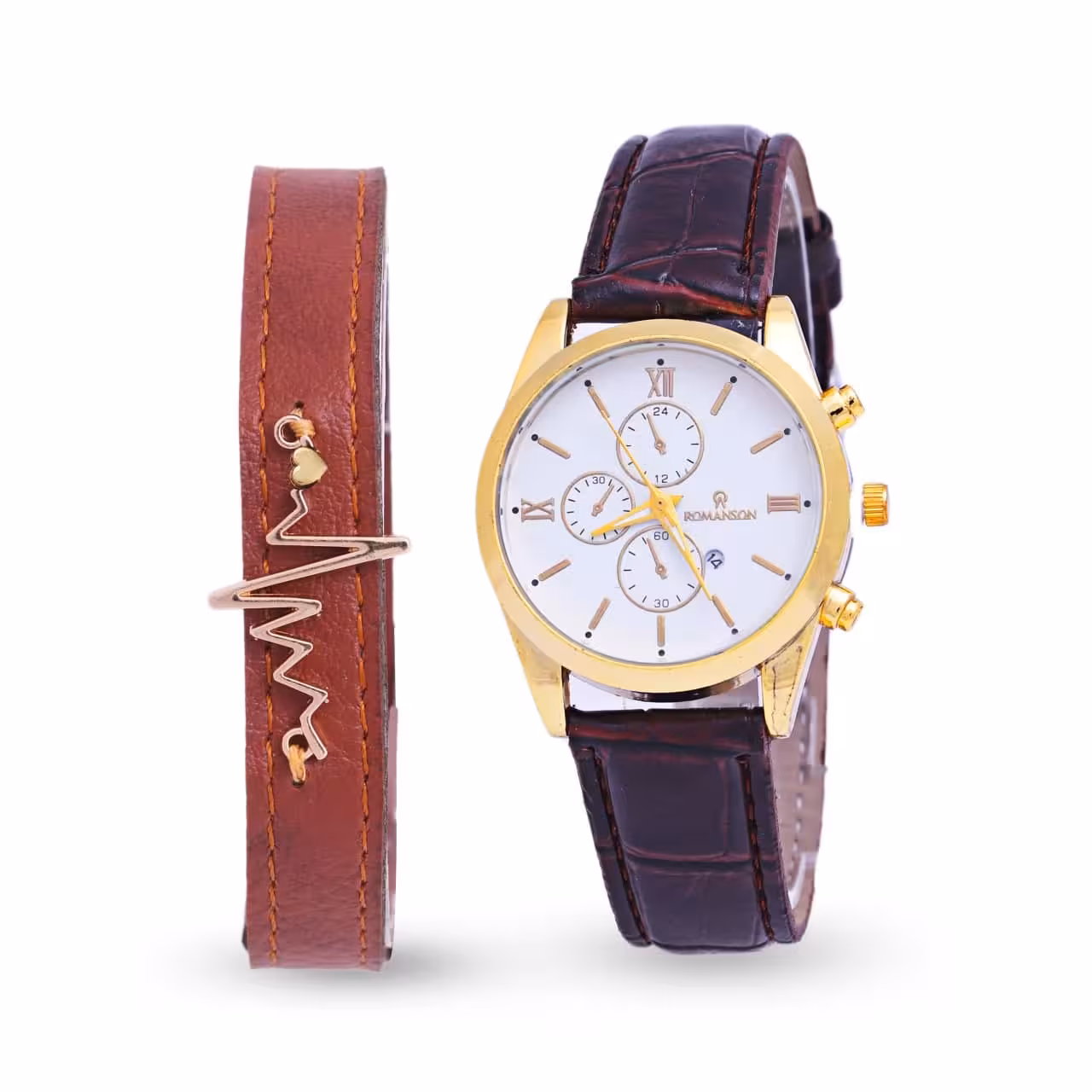 ست_ساعتمچی Romanson و دستبند مدل 633