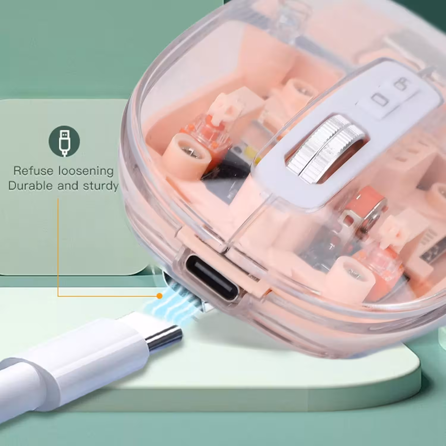 ماوس بی سیم مدل transparent