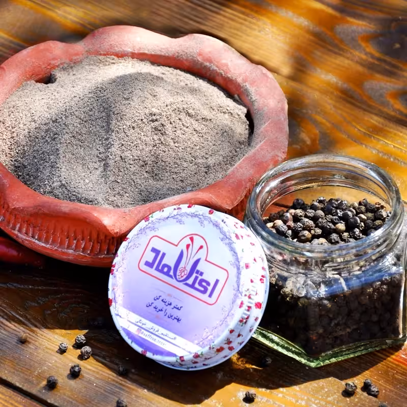 پودر فلفل سیاه اعلا  100 گرمی اعتماد خالص(پودرفلفل سیاه ) | amazonchi