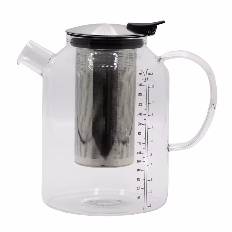 قوری بی.وی.کی مدل شفاف کد 314304