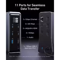 شارژر رومیزی 160وات 14 پورت انکر مدل Prime Docking Station A83B6