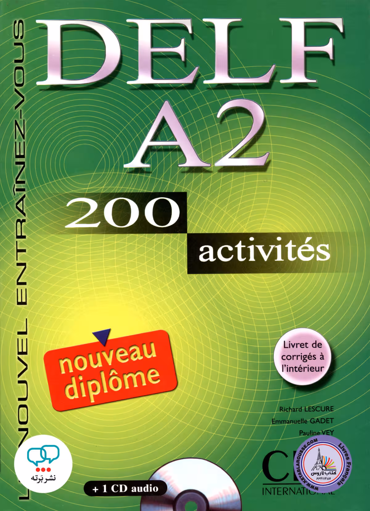 کتاب آزمون فرانسوی دلف DELF A2 200 ACTIVITES