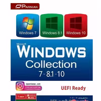 مجموعه ویندوزهای 
Windows Collection 7-8.1-10 64 bit (uefi ready