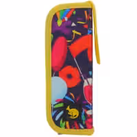 کیف مداد رنگی 12 رنگ تک زیپ