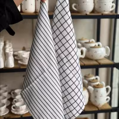 دستمال جفتی آشپزخانه طرح ایکیا (2عددی)