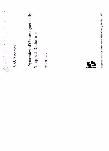 خرید و دانلود نسخه کامل کتاب dynamics of geomagnetically trapped radiation