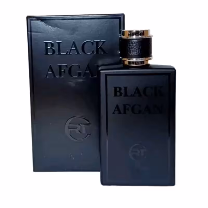 ادکلن بلک افغان 100 میل ( شرکت آر تی ) ( خرید عمده و تکی ادکلن و عطر گناوه مارکت )3