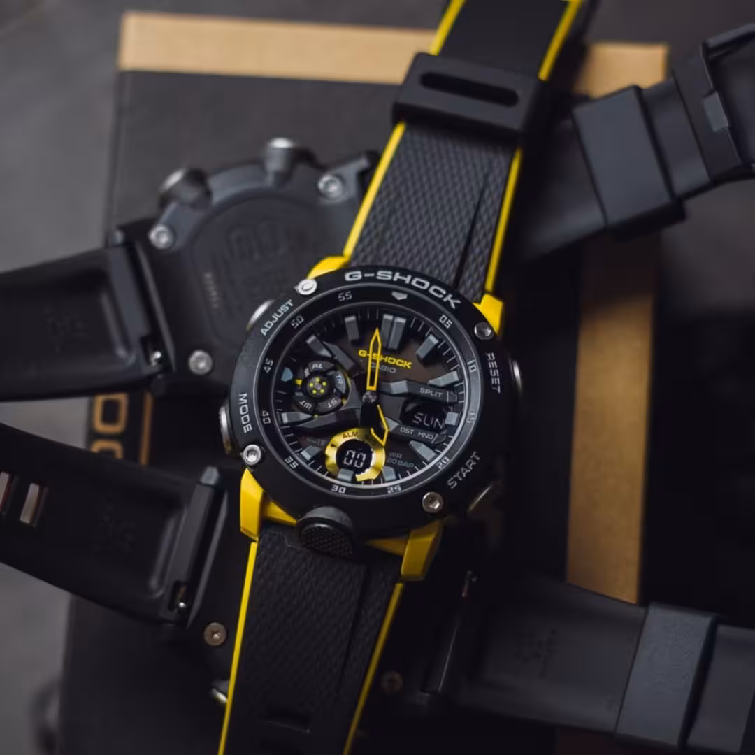 ساعت مردانه کاسیو جیشاک مدل CASIO G-SHOCK GA-2000-1A9DR