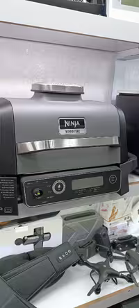 گریل و دودی‌کن فضای باز Ninja OG951 Woodfire Pro Connect Premium XL هفت کاره