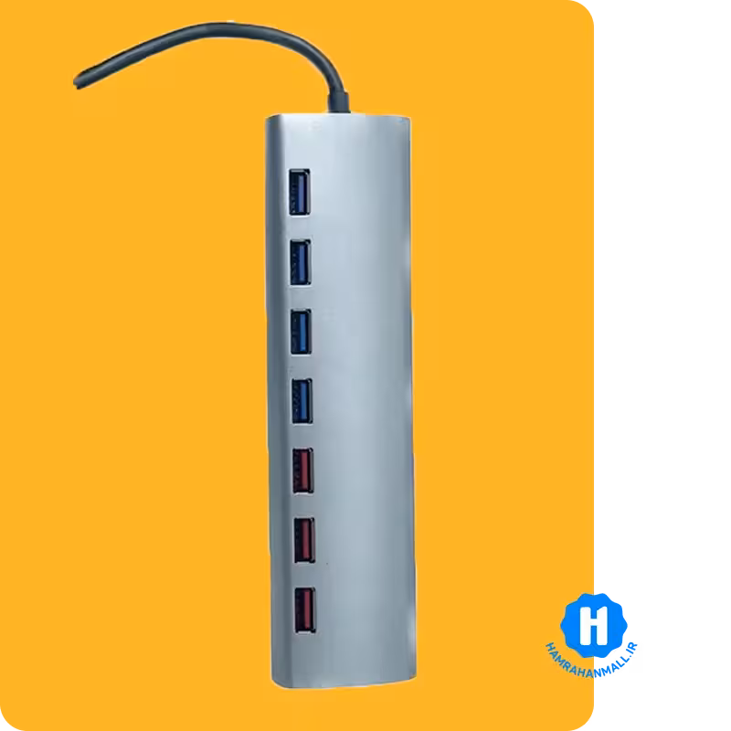 هاب 7 پورت USB 3.0 کی نت مدل H11