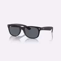 قیمت و خرید عینک آفتابی فریم مشکی مات با لنز آبی ری بن مدل NEW WAYFARER CLASSIC اورجینال