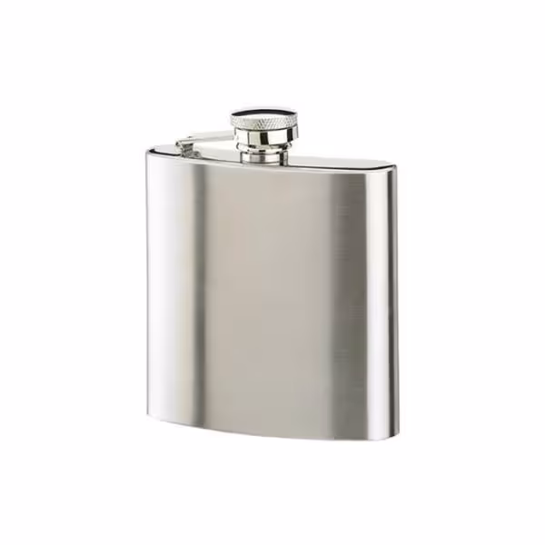 فلاسک استیل جیبی (Hip Flask) مدل 340 میلی لیتر (12oz)