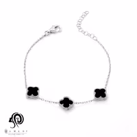 دستبند ونکلیف نقره زنانه اسپرتی مدل BEC C2 L