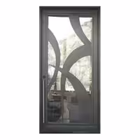 درب ساختمان فلزی کد 1084